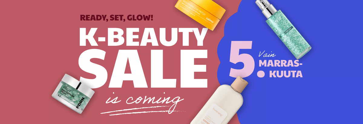 Vain 5. marraskuuta - K-Beauty Sale is coming!