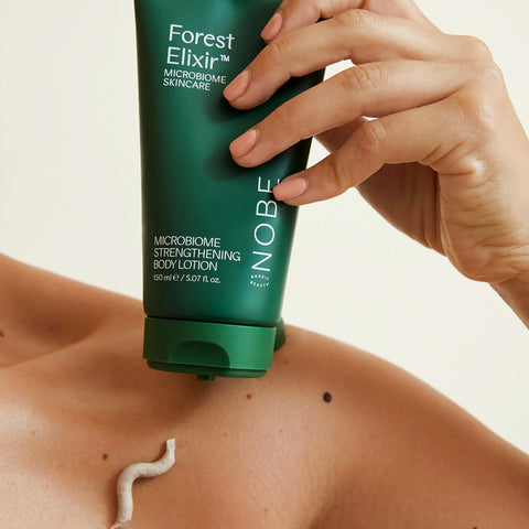 NOBE Microbiome Skincare Forest Elixir® Microbiome Strengthening Body Lotion koostumus