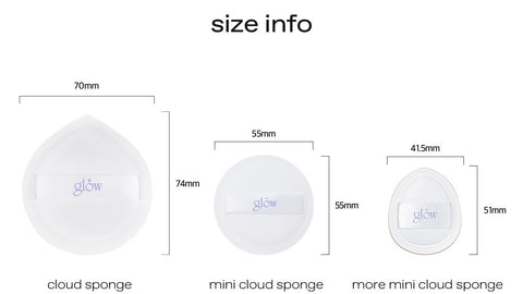 [glow] cloud sponge