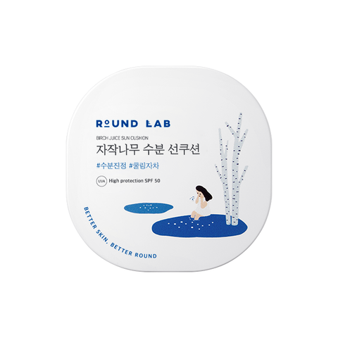 [Round Lab] Birch Juice Moisturizing Sun Cushion