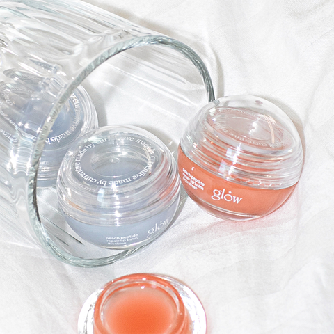[glow] Peach Peptide Repair Lip Balm
