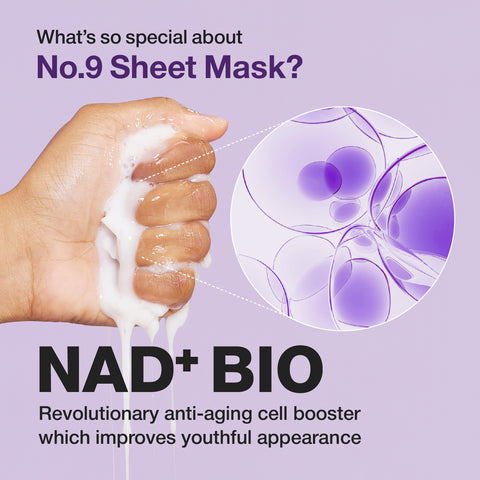[Numbuzin] No. 9 NAD Bio Lifting-sil Full Face Sheet Mask