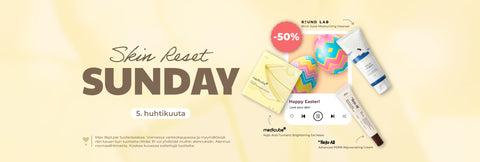 Skin Reset Sunday -50% 5.4.2026