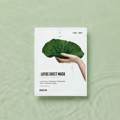 [Rovectin] Calming Lotus Sheet Mask