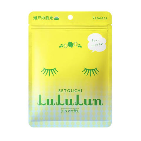 [LuLuLun] Premium Sheet Mask Setouchi Lemon (7 Stück)