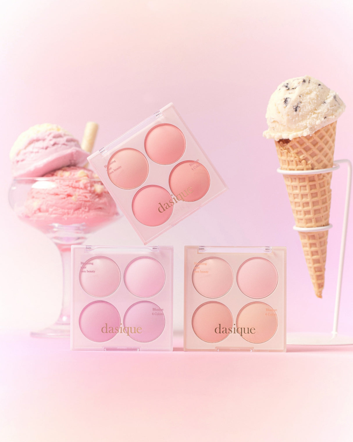 [dasique] Blending Mood Cheek (Ice Cream Collection)