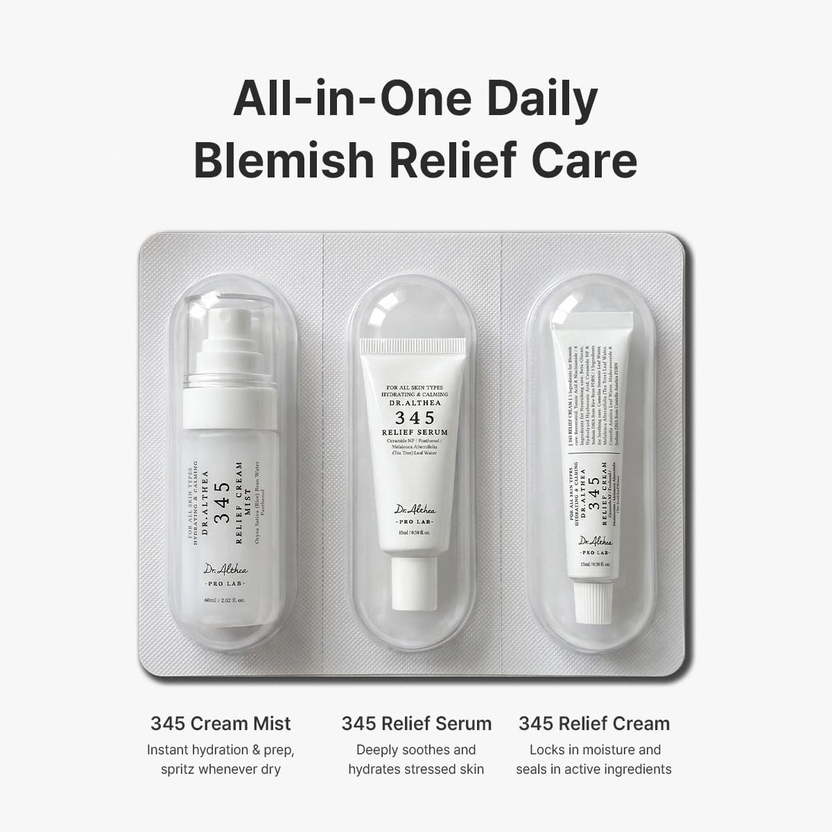 [Dr. Althea] 345 Travel Set