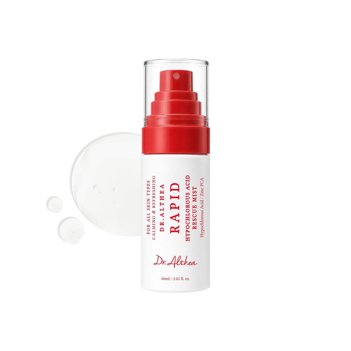 [Dr. Althea] Rapid Hypochlorous Acid Rescue Mist
