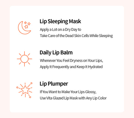 [Tocobo] Vita Glazed Lip Maske