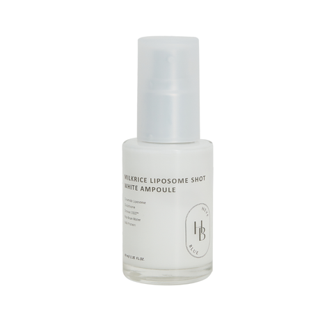 [HEVEBLUE] Milk Rice Liposome Shot White Ampoule