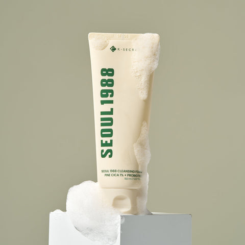 [K-SECRET] SEOUL 1988 Cleansing Foam : Pine Cica 1% + Probiotics