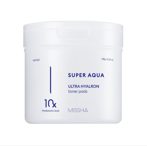[Missha] Super Aqua Ultra Hyalron Toner Pads