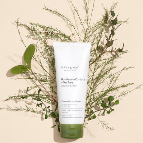 [Mary&May] Houttuynia Cordata + Tea Tree Reinigungsschaum