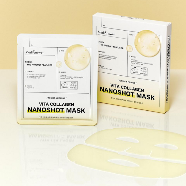 [MediAnswer] Vita Collagen Nanoshot Mask
