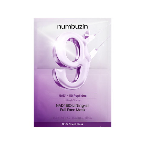 [Numbuzin] No. 9 NAD Bio Lifting-sil Full Face Sheet Mask
