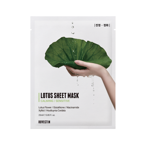 [Rovectin] Calming Lotus Sheet Mask