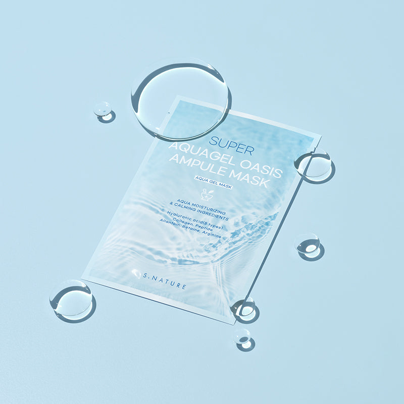 [S.NATURE] Aquagel Oasis Ampule Mask
