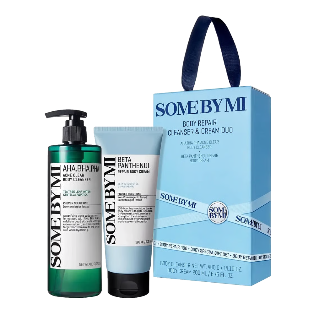 [Some By Mi] Body Repair Cleanser & Cream Duo