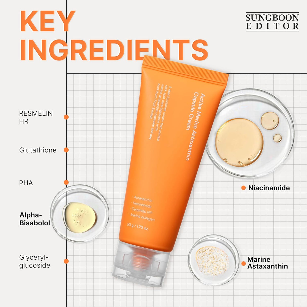 [Sungboon Editor] Active Marine Astaxanthin Capsule Cream