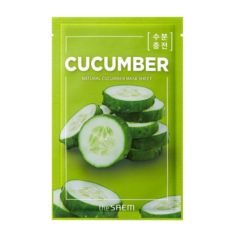 [The Saem] Natural Cucumber Mask Sheet