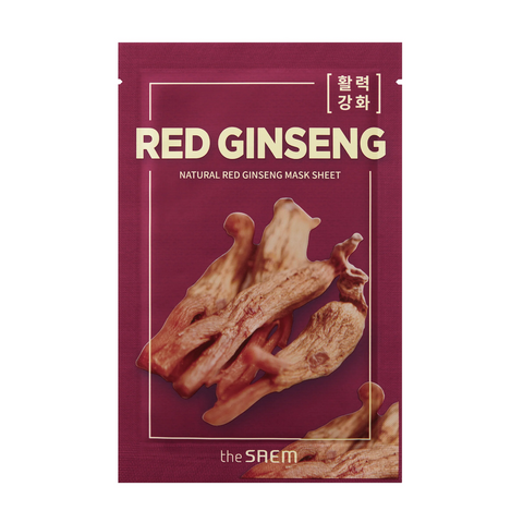 [The Saem] Natural Red Ginseng Mask Sheet