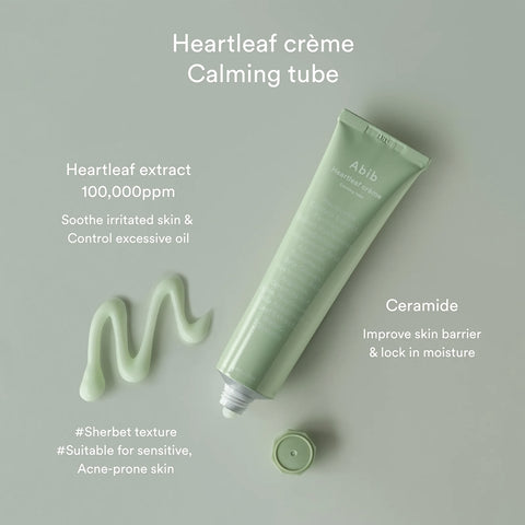 Abib Heartleaf Crème Calming Tube info