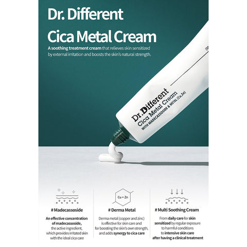 [Dr.Different] Cica Metal Cream info