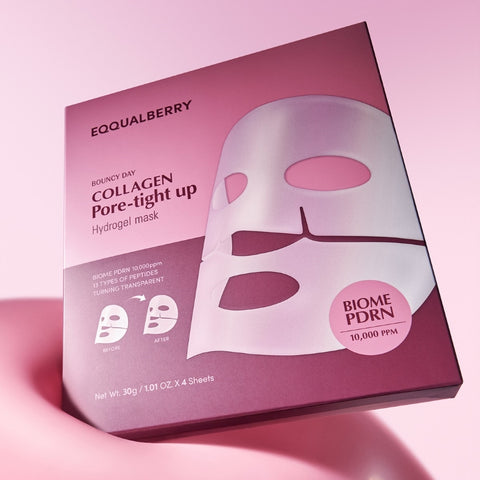 [EQQUALBERRY] Collagen Pore-Tight Up Hydrogel Mask