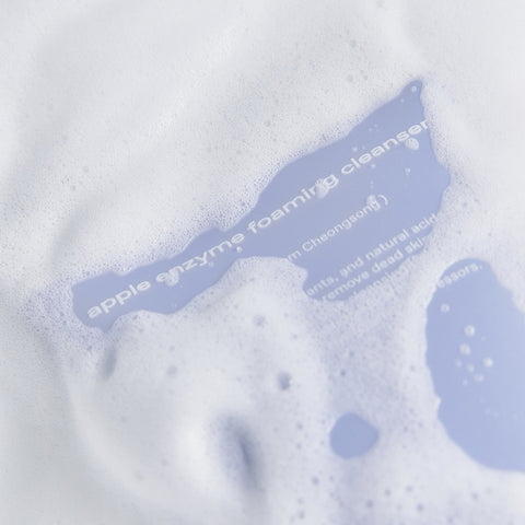 [glow] apple enzyme foaming cleanser