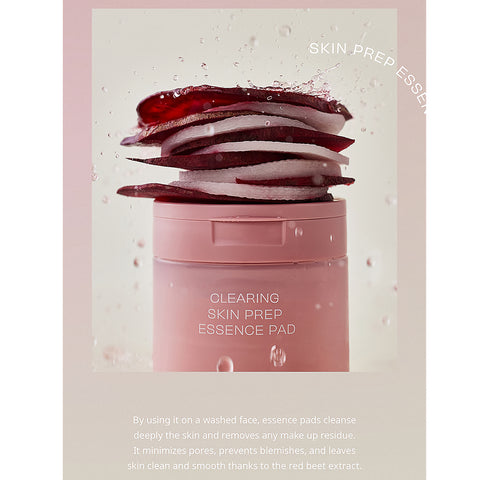 House of HUR Clearing Skin Prep Essence Pad info