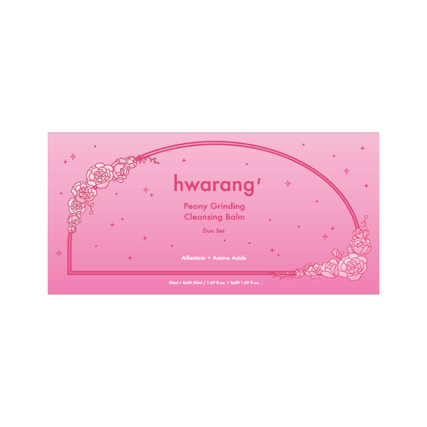 [hwarang'] Peony Grinding Cleansing Balm Duo Set