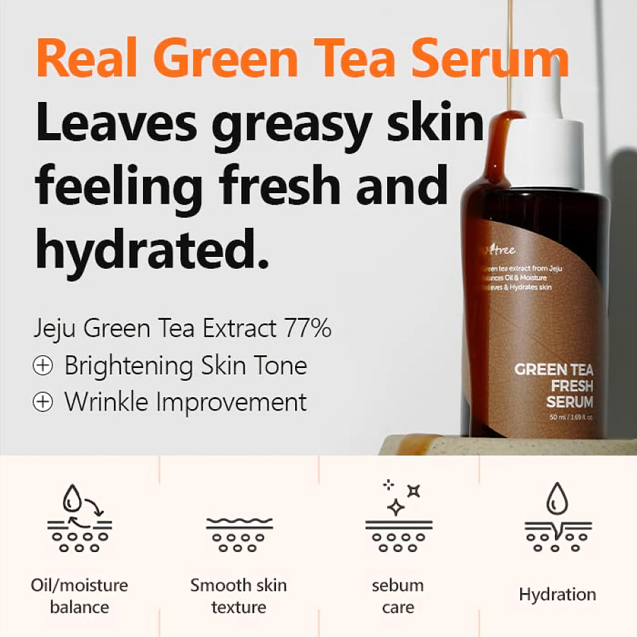 [Isntree] Grüner Tee Frisches Serum