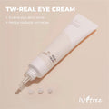 Isntree TW-Real Eye Cream info ja koostumus