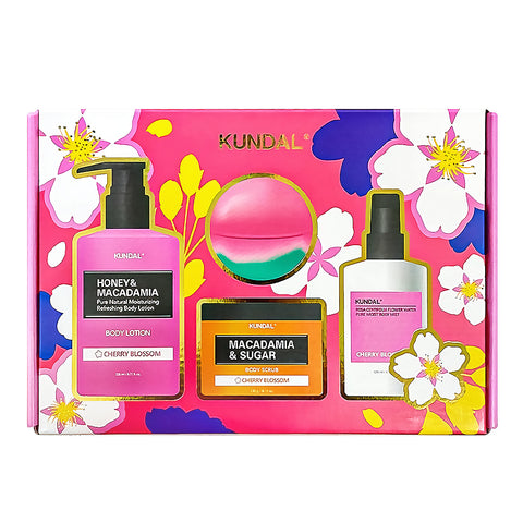 Kundal Cherry Blossom Body Care Gift Set