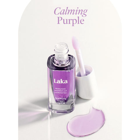 Laka Soothing Vegan Lip Oil Calming Purple