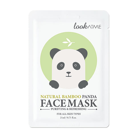 Look At Me Natural Bamboo Panda Face Mask