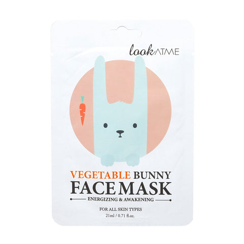 Look At Me Vegetable Bunny Face Mask