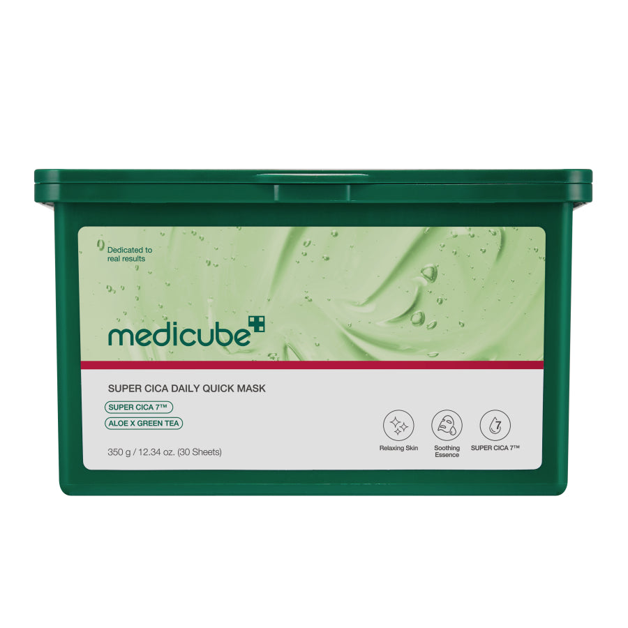 medicube Super Cica Daily Quick Mask (30ea) – Yeppo & Soonsoo