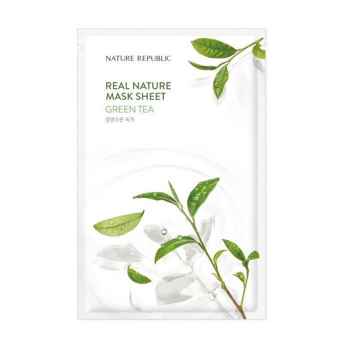 [Nature Republic] Real Nature Green Tea Mask Sheet