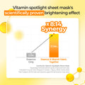 [Numbuzin] No.5 Vitamin Spotlight Sheet Mask tehokkuus info