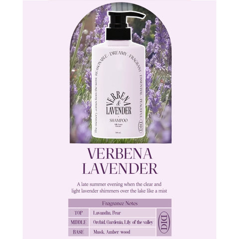 odiD Milk Protein Intensive Shampoo tuoksu Verbena Lavender