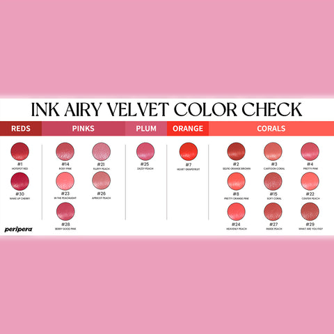 [Peripera] Ink Airy Velvet Tint