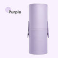 Piccasso Leather Cylindrical Brush Case sävy Purple / violetti