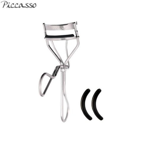 [PICCASSO] Eyelash Curler Silver (+REFILL PADS)