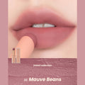 Rom&nd Zero Matte Lipstick sävy 22 Mauve Beans huulilla