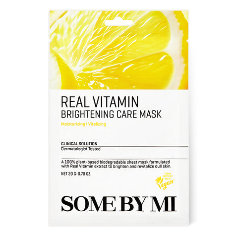 Some By Mi Real Vitamin Brightening Care Mask