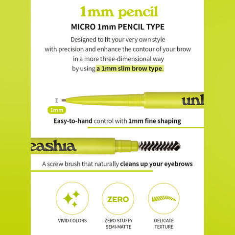 Unleashia Shaper Defining Eyebrow Pencil info