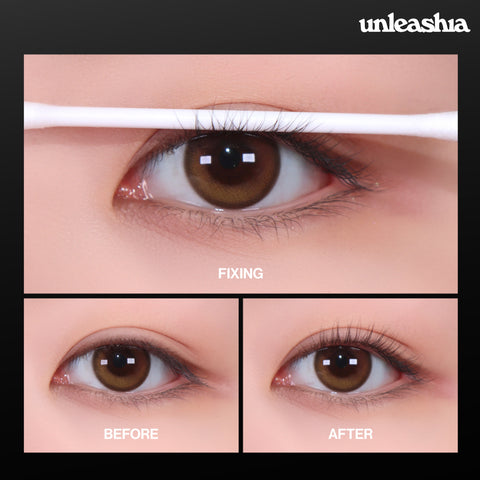 [Unleashia] X2 Double Eyelash Curler ennen ja jälkeen