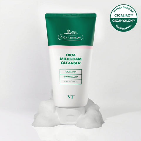 VT Cosmetics Cica Mild Foam Cleanser vaahto tuotekuva