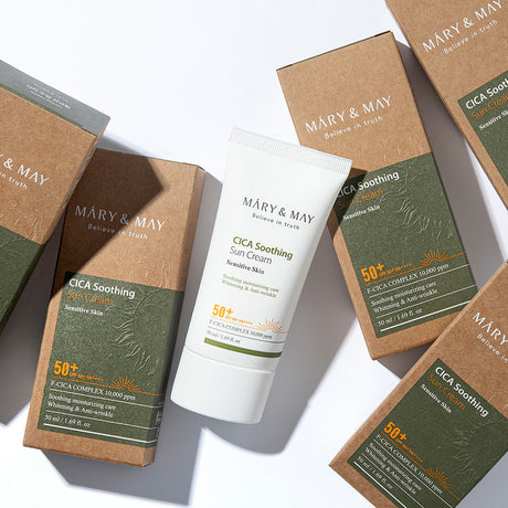 [Mary&May] CICA Soothing Sun Cream (EXP. 4.7.2026)